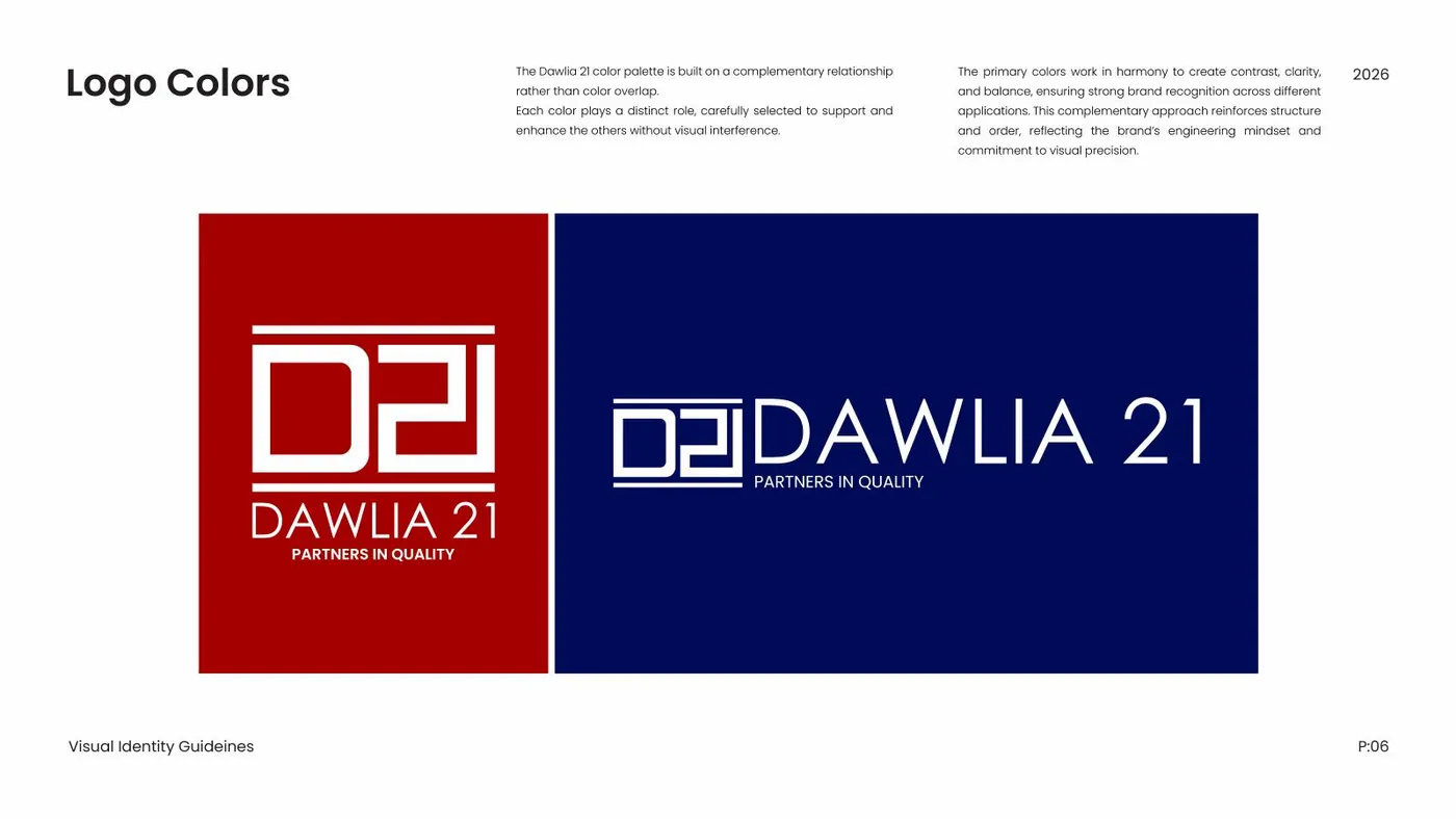 Al Dawlia brand guidelines, page 8