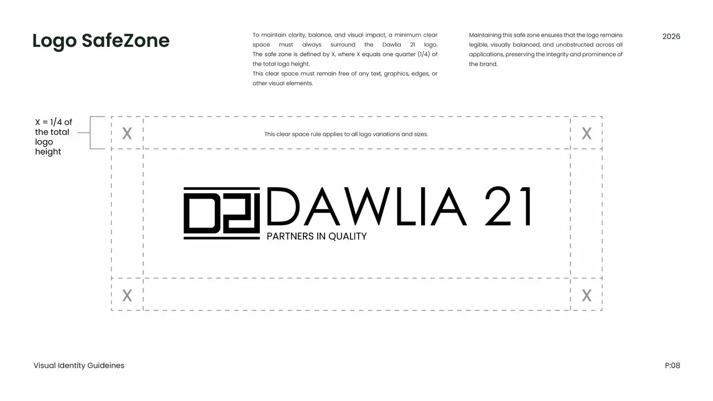 Al Dawlia brand guidelines, page 10