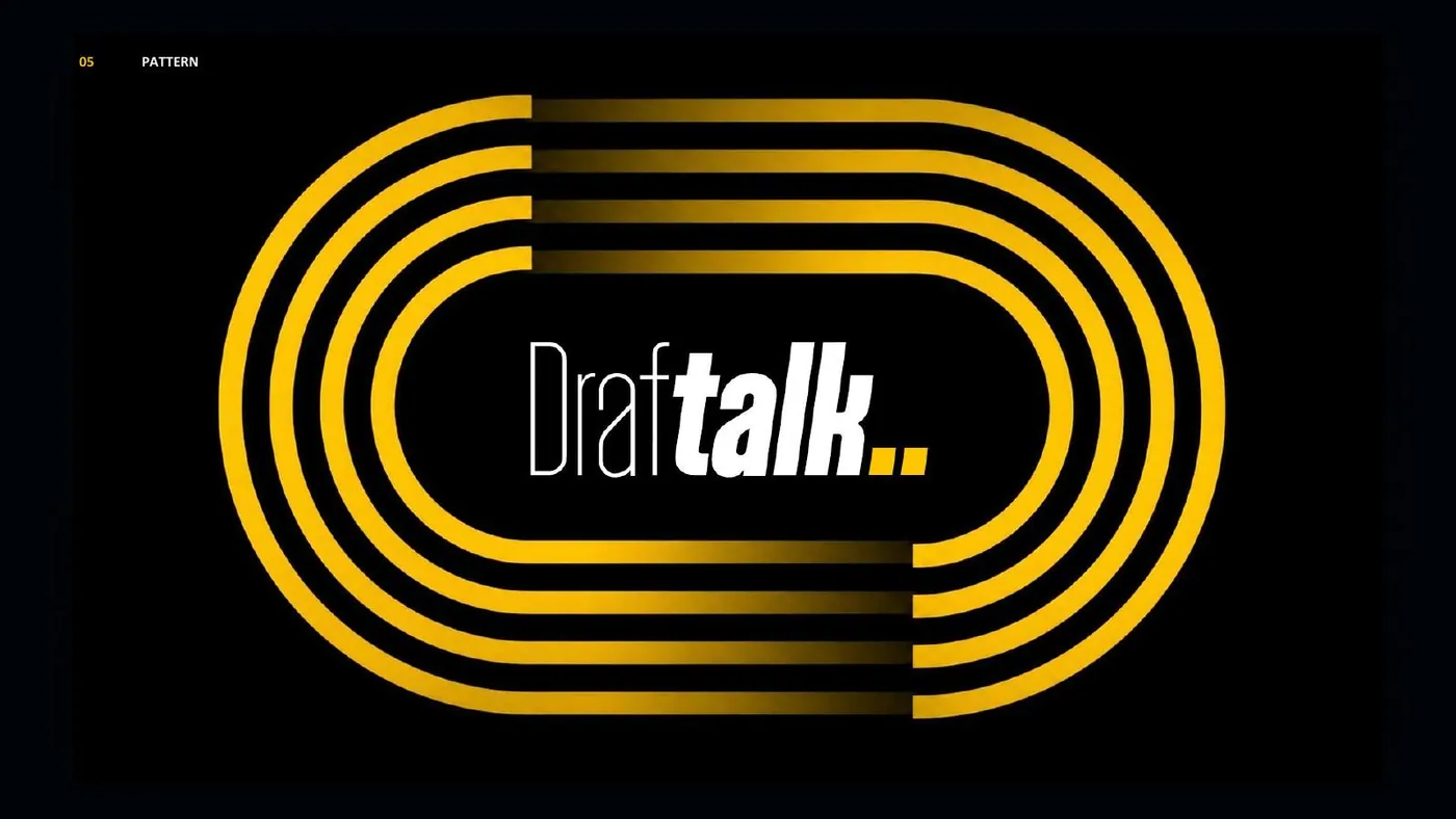 DraftTalk brand guidelines, page 9