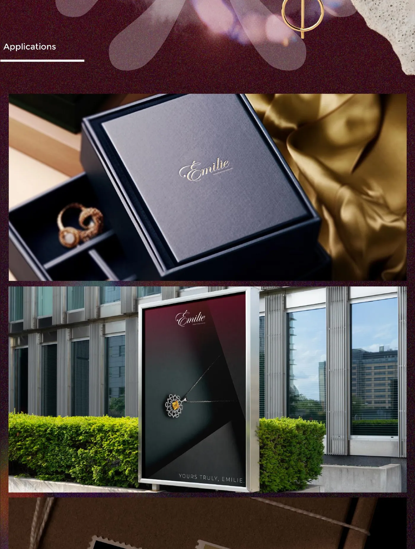 Emilie brand guidelines, page 4