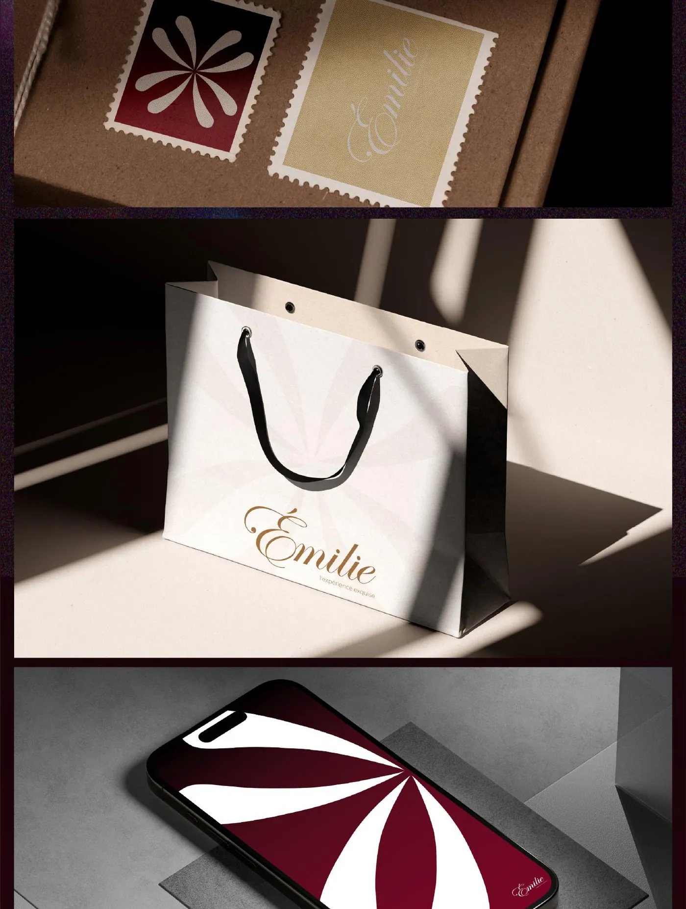 Emilie brand guidelines, page 5