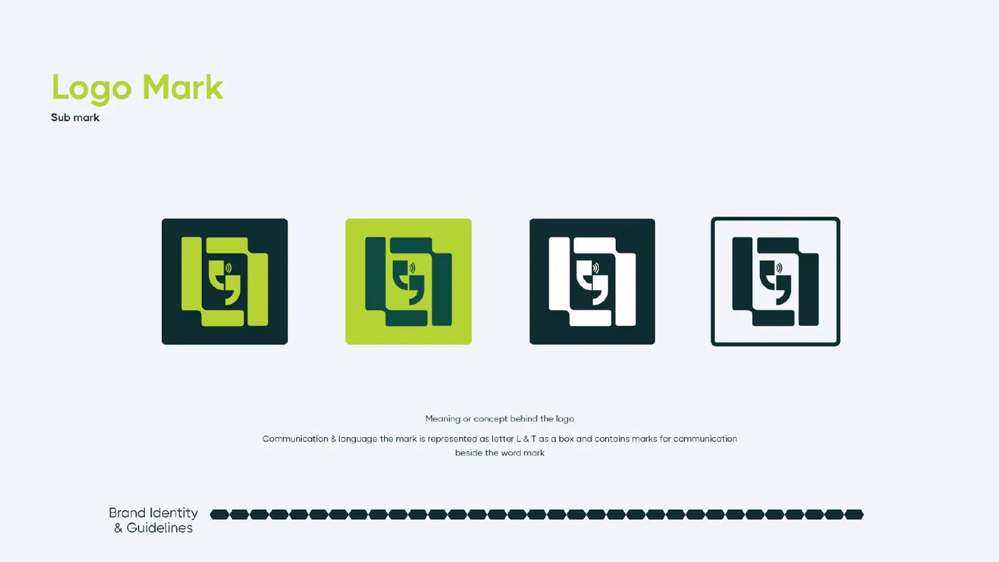 Lugha Tech brand guidelines, page 8