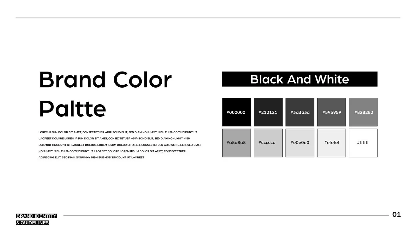 Maison Nefer brand guidelines, page 12