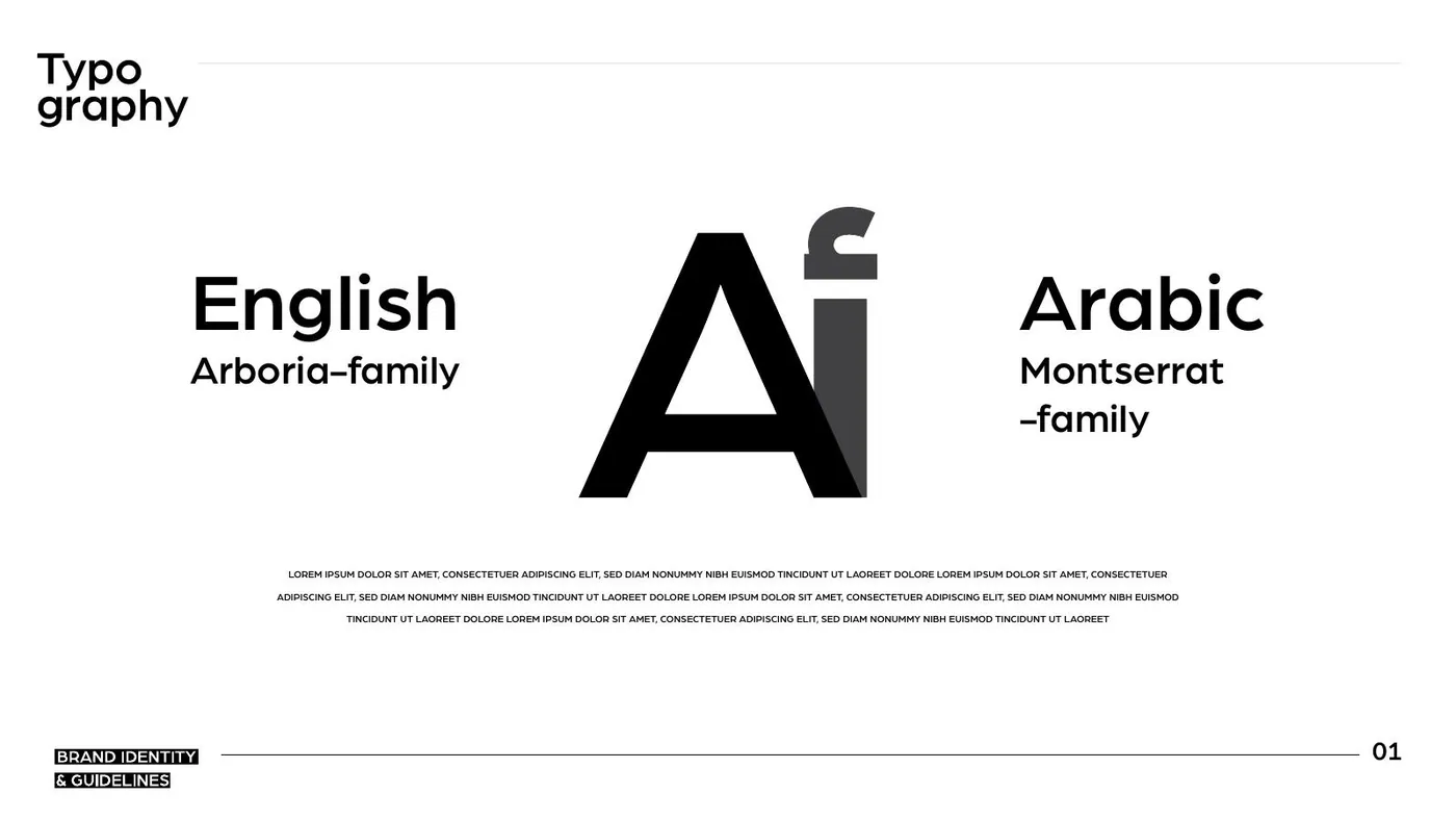 Maison Nefer brand guidelines, page 13