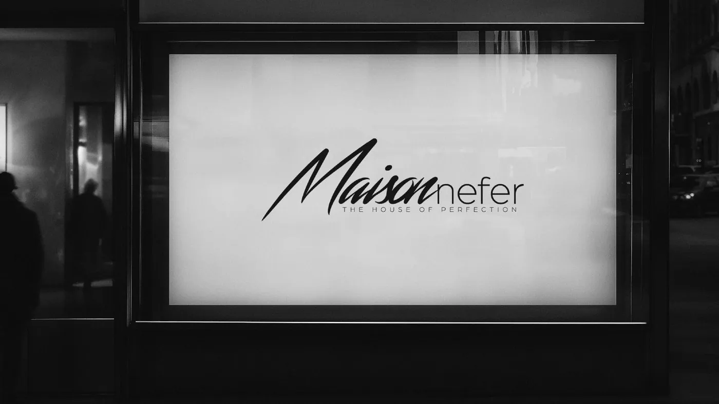 Maison Nefer brand guidelines, page 18