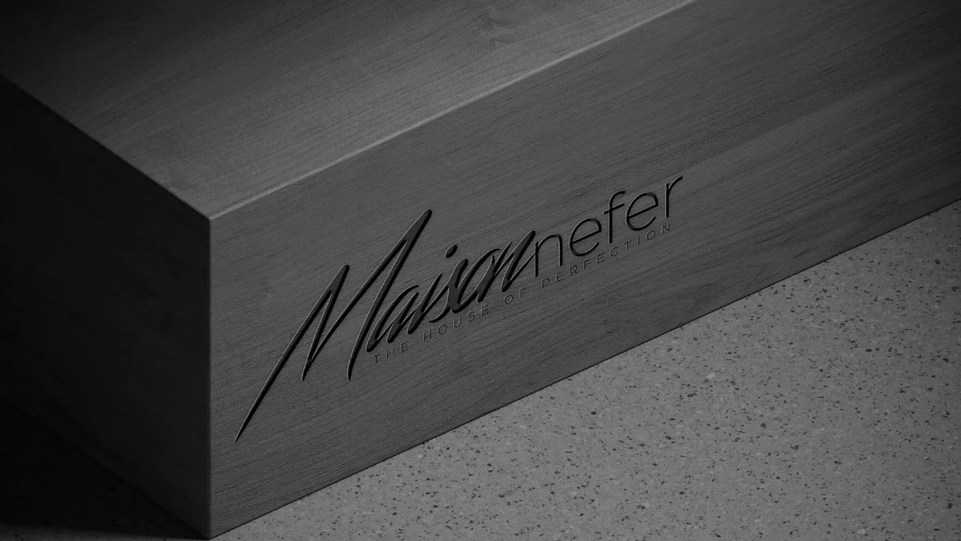 Maison Nefer brand guidelines, page 25