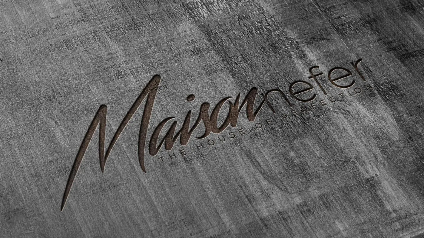 Maison Nefer brand guidelines, page 26