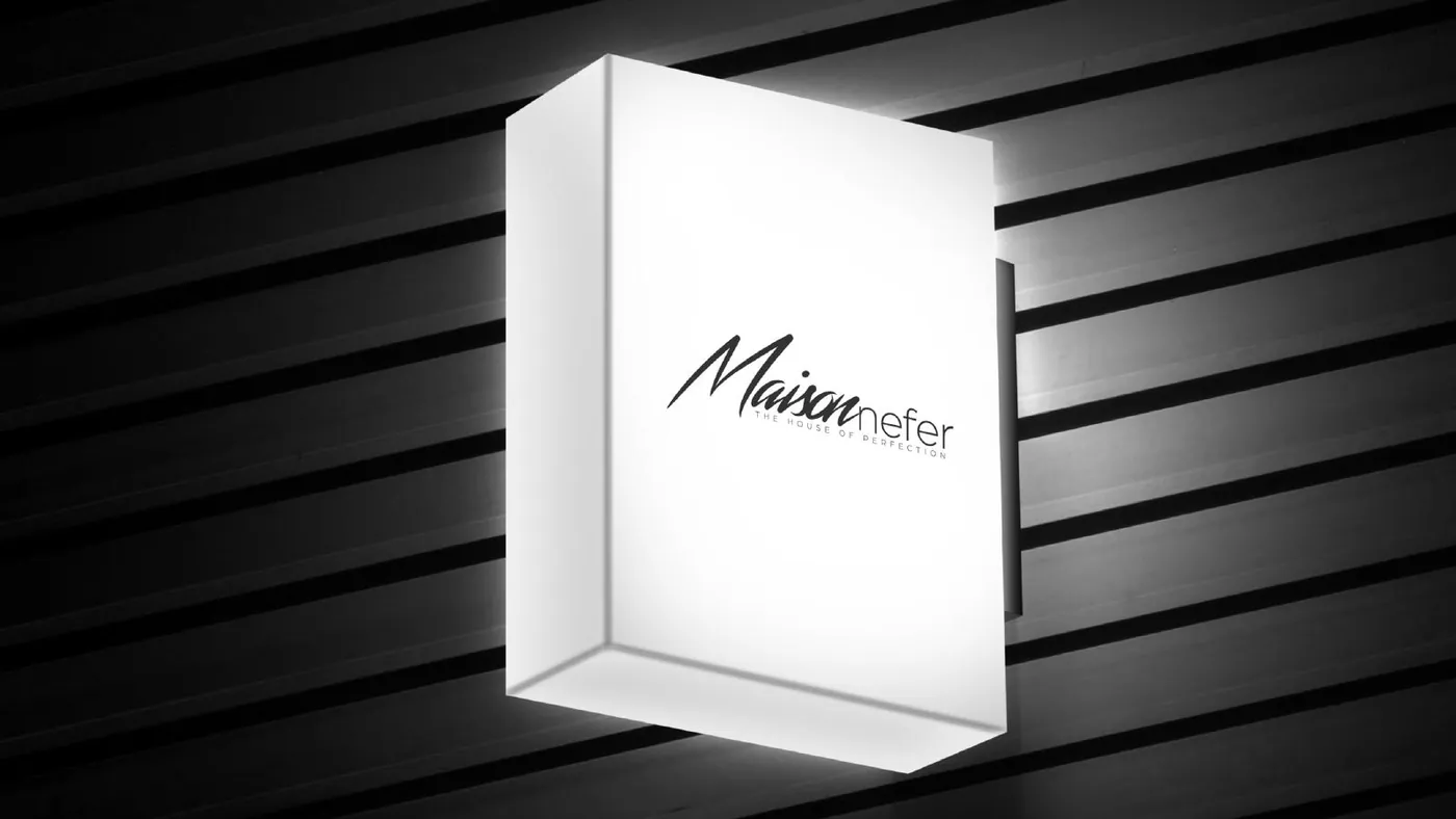 Maison Nefer brand guidelines, page 28