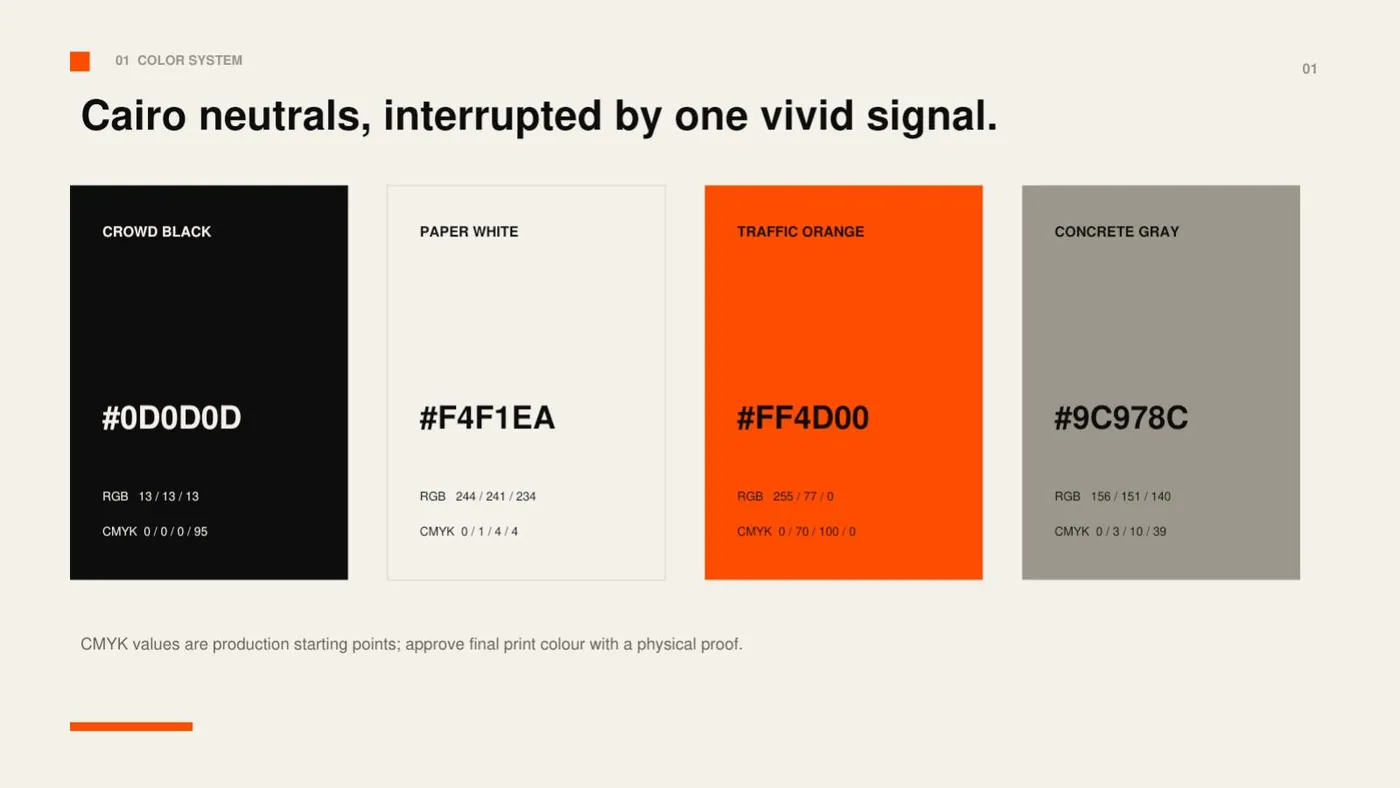 Zahma brand guidelines, page 6
